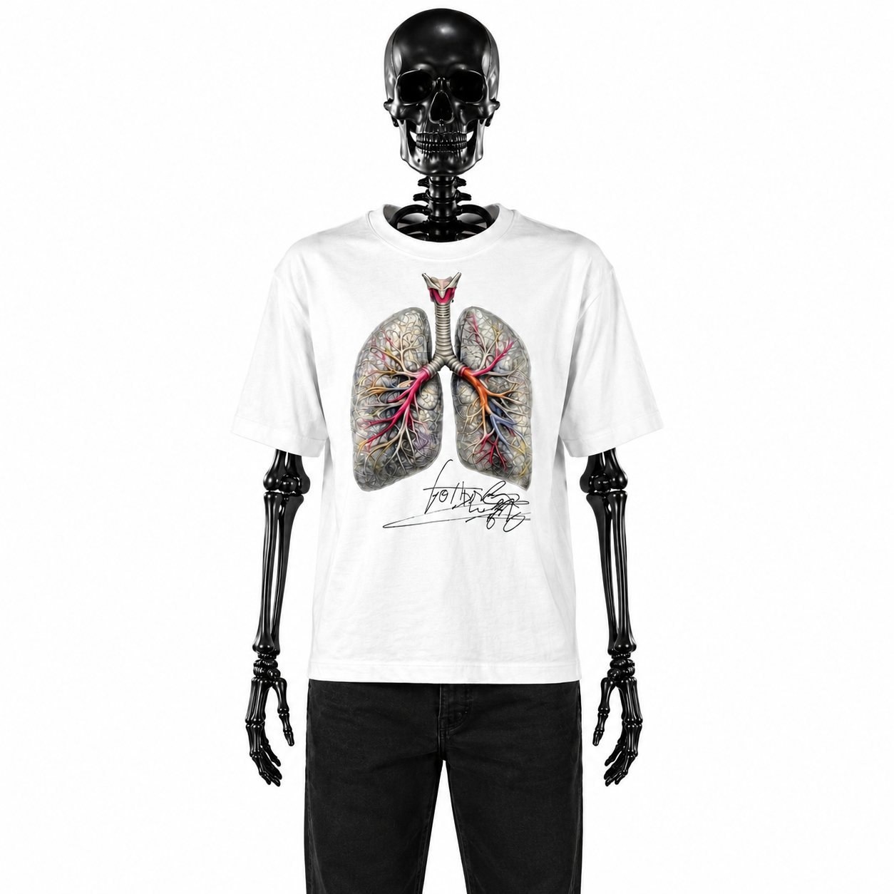 T-Shirt "GOTHAM POUMONS"